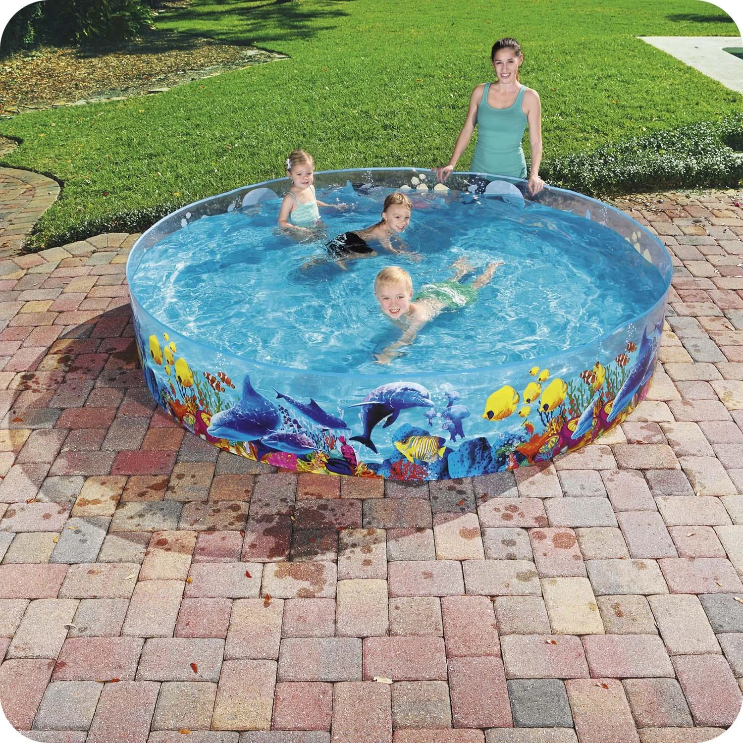 BESTWAY baseinas Odisėja, skersmuo 2.44m x H46cm, 55031