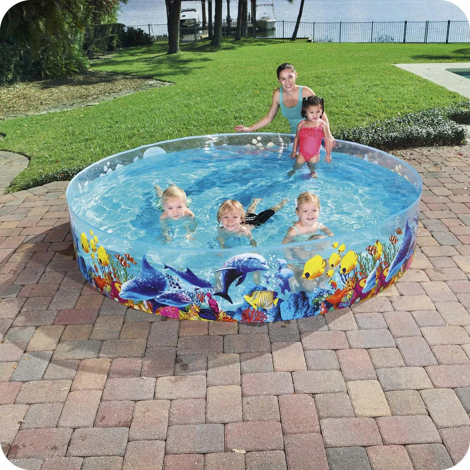 BESTWAY baseinas Odisėja, skersmuo 2.44m x H46cm, 55031