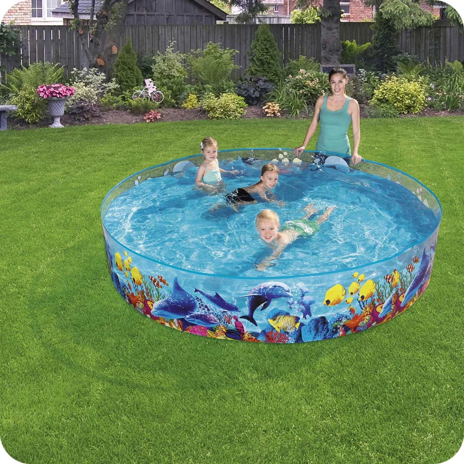 BESTWAY baseinas Odisėja, skersmuo 2.44m x H46cm, 55031