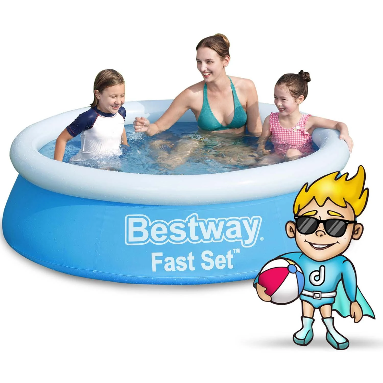 Bestway baseinas Fast Set 183x51cm (57392)