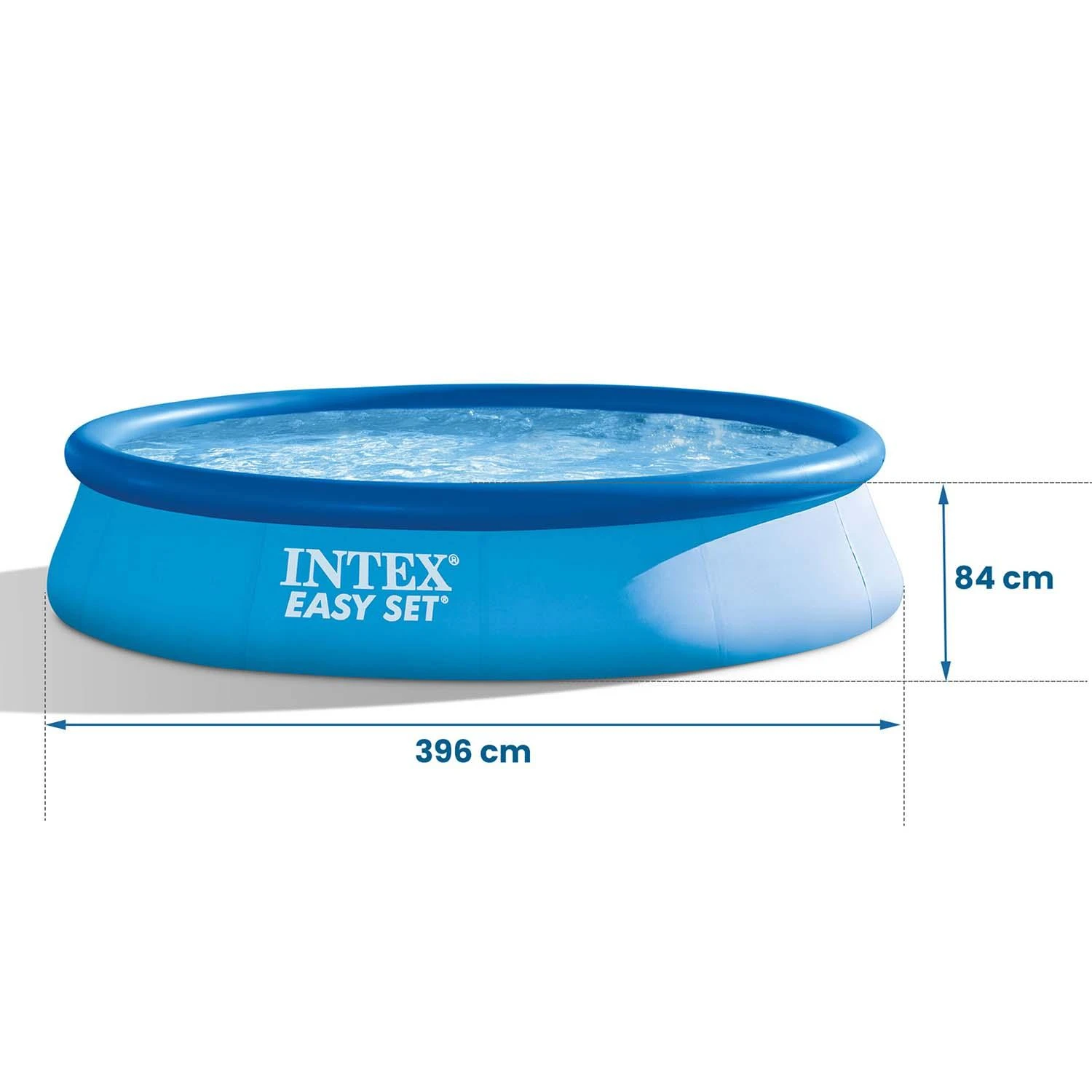Baseinas INTEX Easy Set 396x84 cm, su vandens filtru