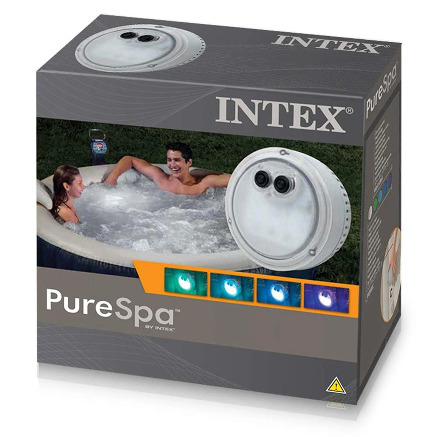 Intex Įvairiaspalvis LED šviestuvas burbulinei voniai, 28503