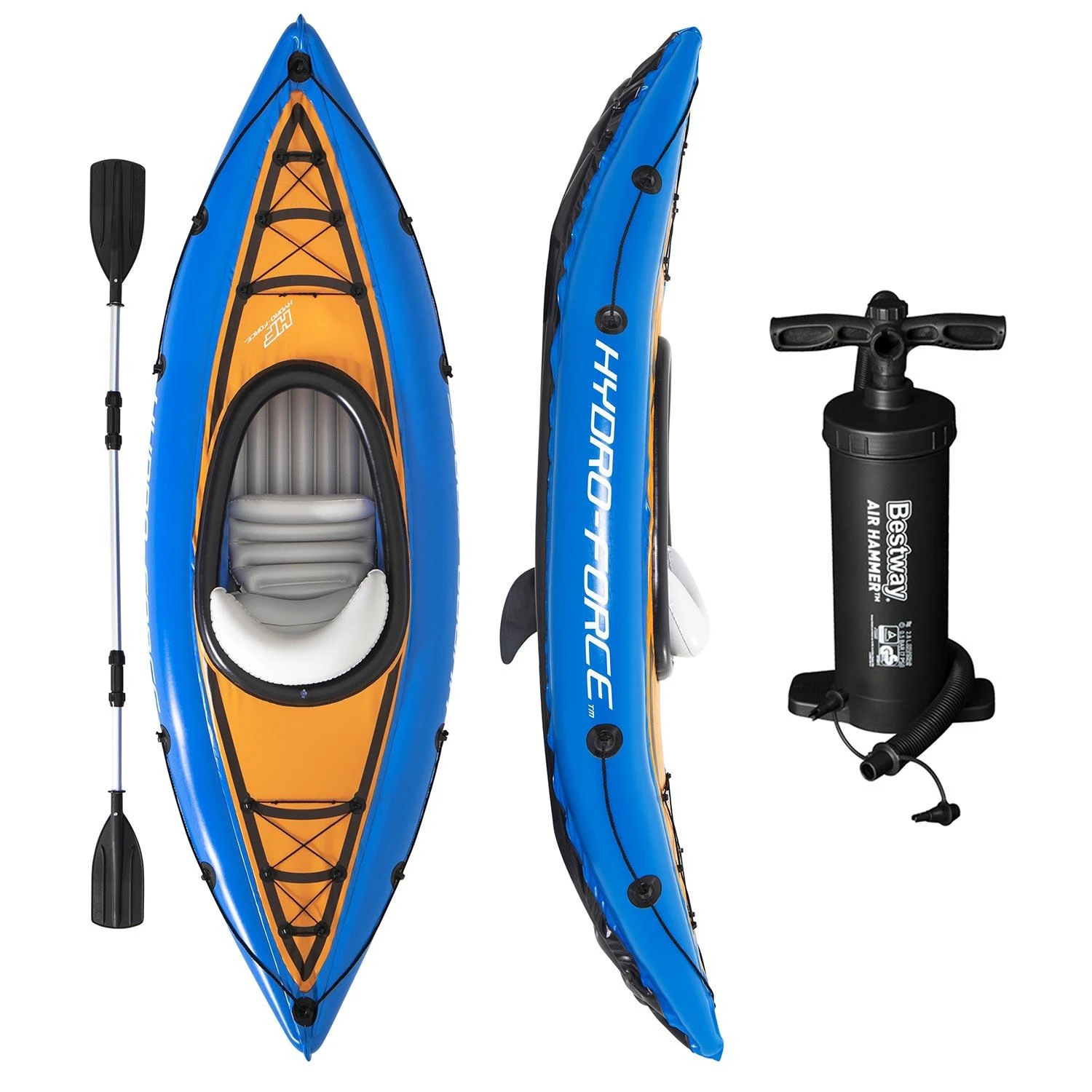 Bestway Hydro-Force Pripučiama vienvietė baidarė