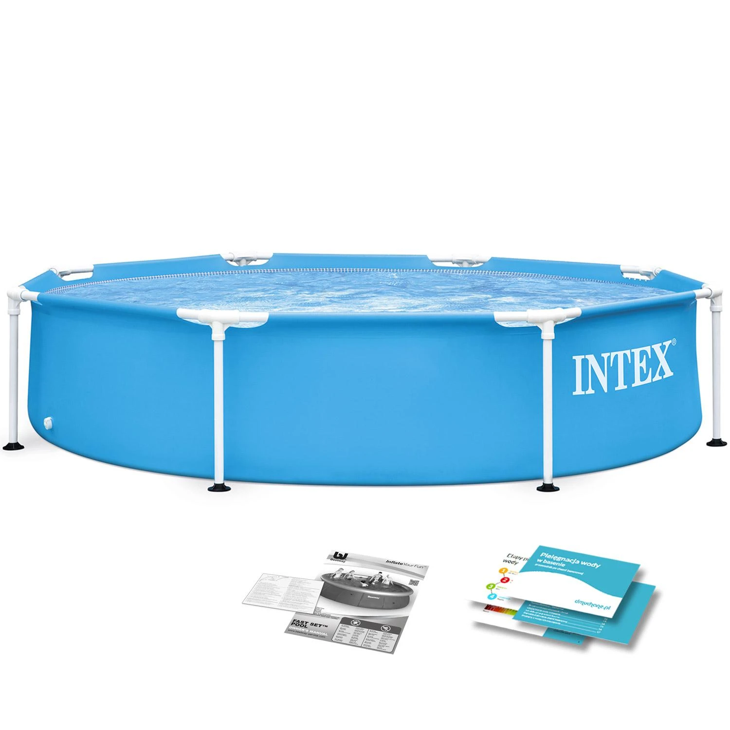 Intex Baseinas Metal Frame, 244x51cm