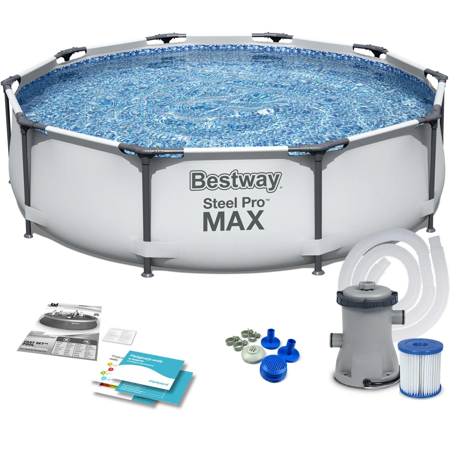 Bestway karkasinis baseinas Steel Pro Max 305x76cm (56408)
