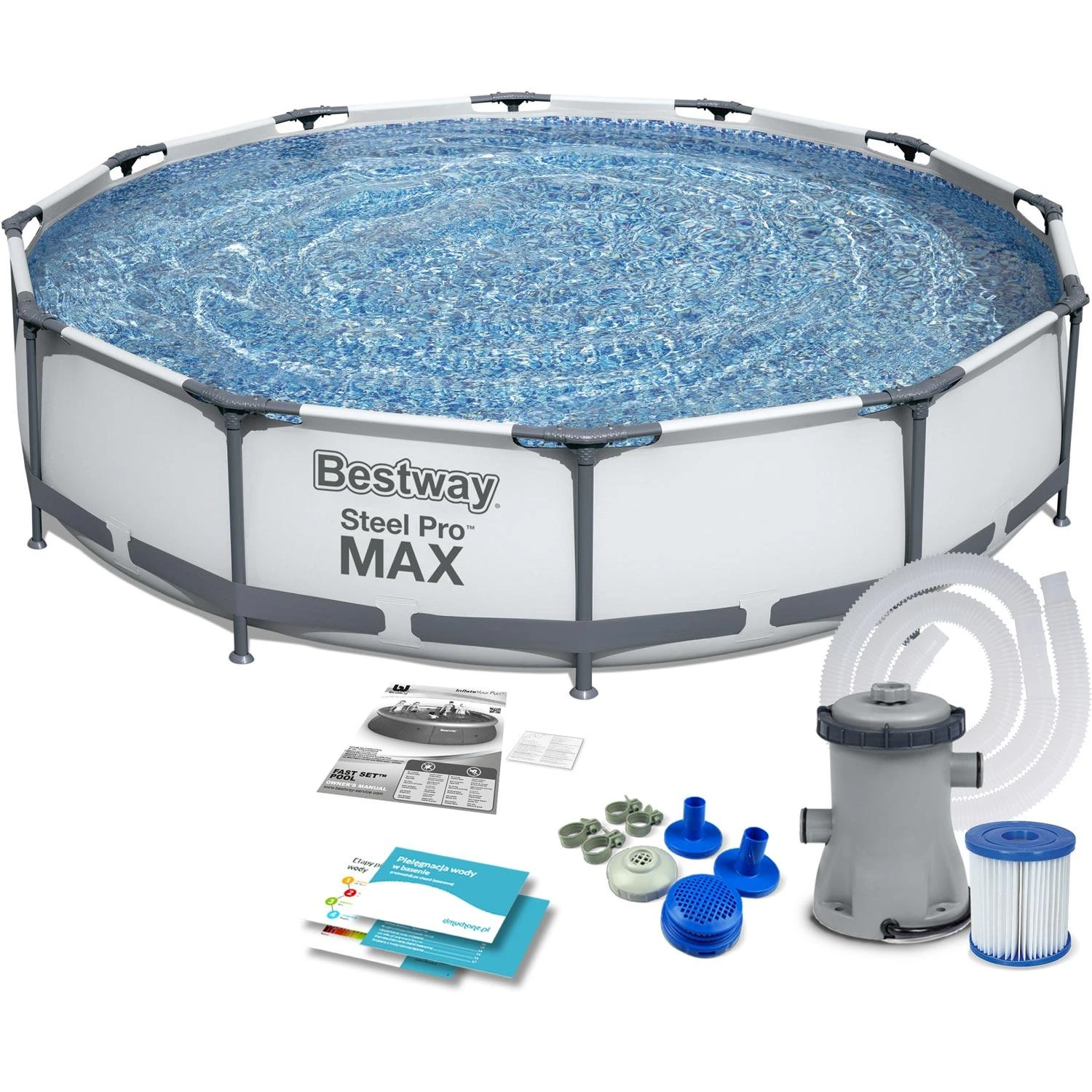 Bestway karkasinis baseinas 366cm Steel Pro Max (56416)