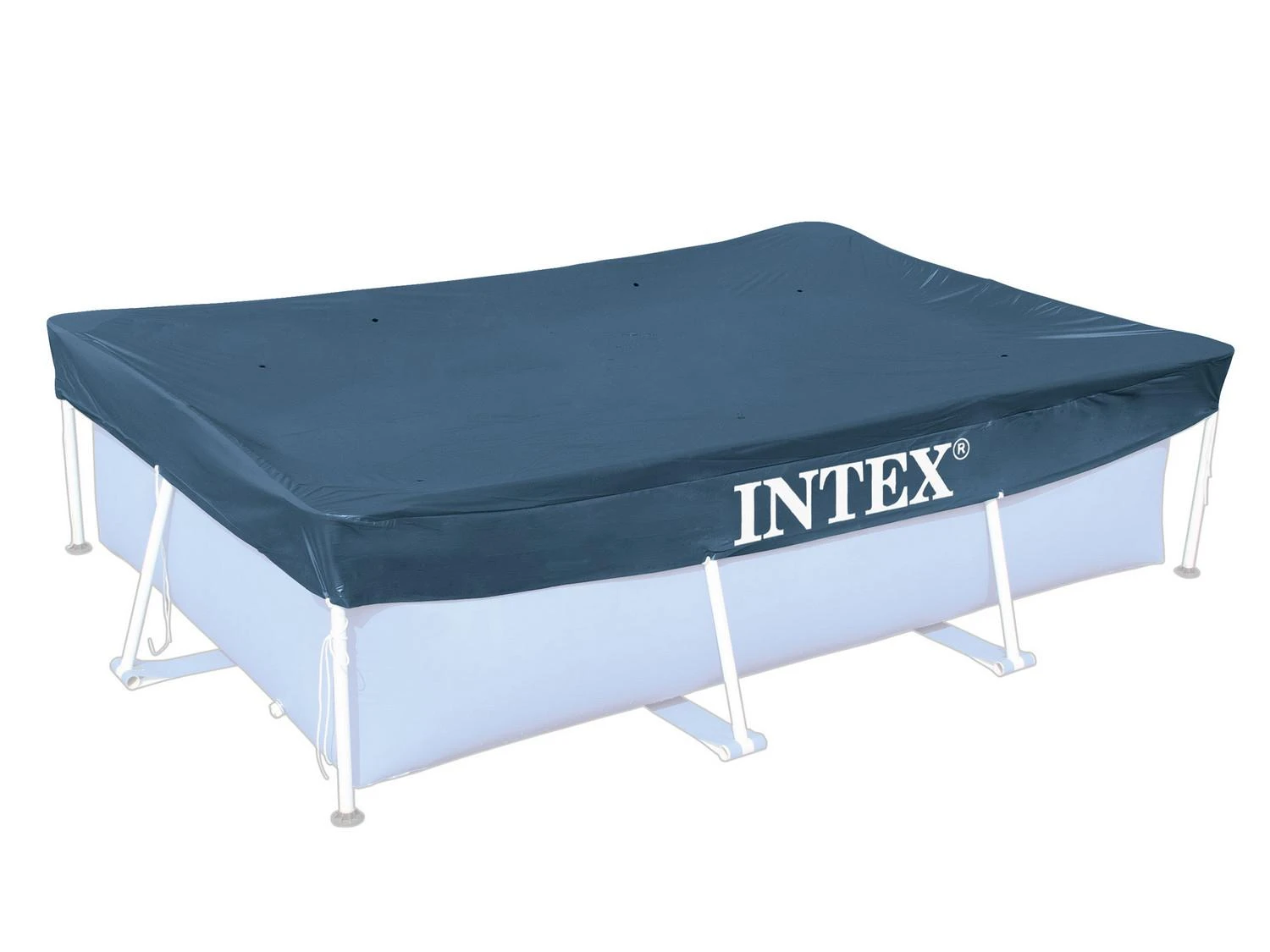 Tamsiai mėlynas INTEX rėminio baseino uždangalas