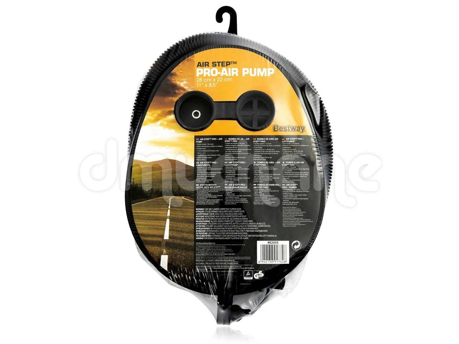 Kojinė pompa BESTWAY Pro-Air, 28 x 22 cm