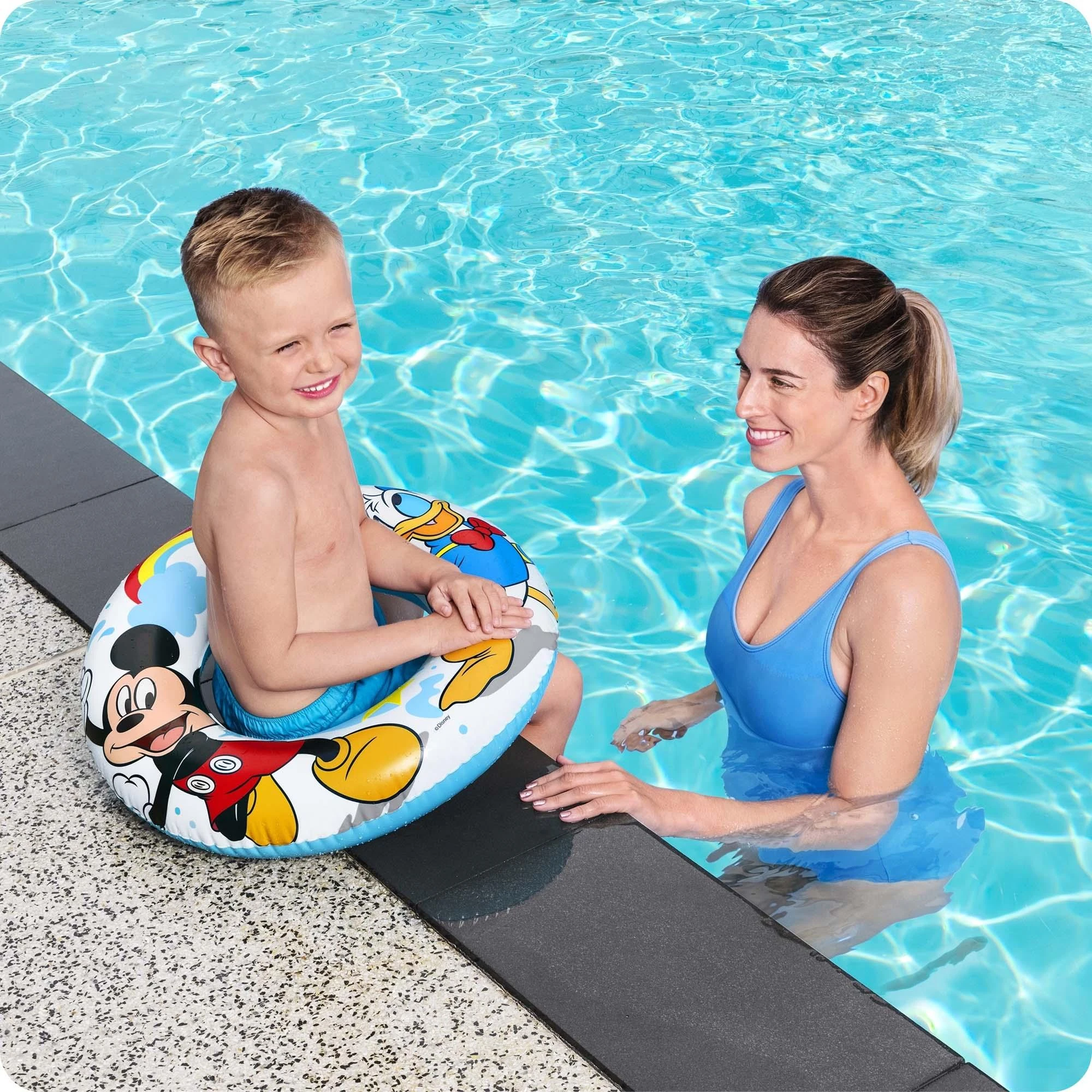 Bestway ratas pripučiamas plaukimo Miki 56cm 91004