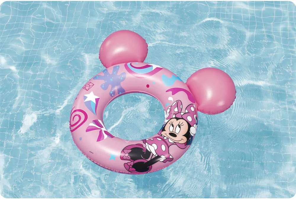Pripučiamas ratas Bestway Minnie 9102, rožinis, 76 mm