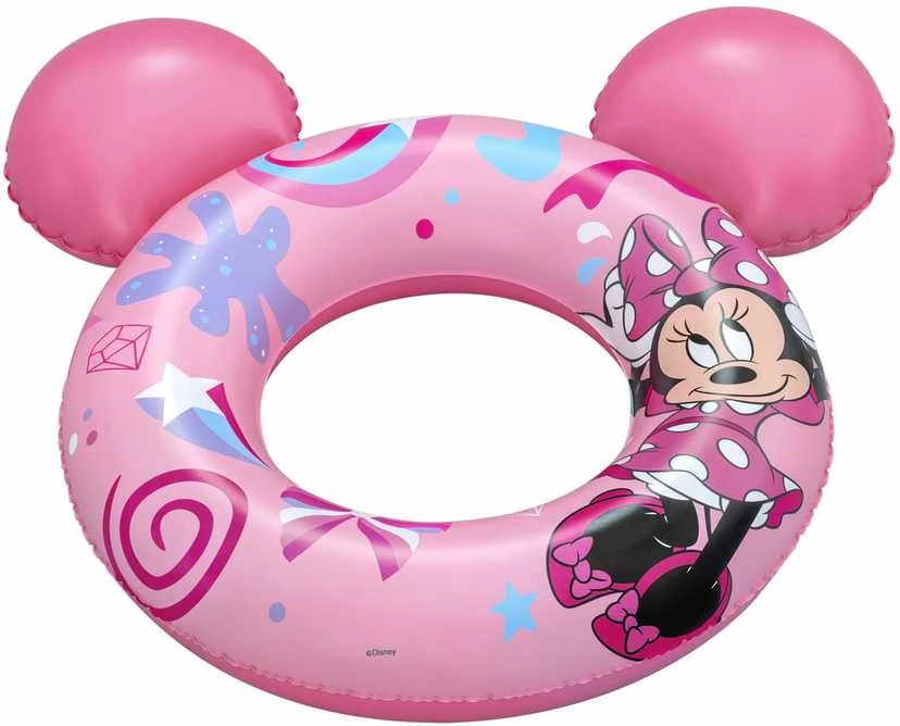 Pripučiamas ratas Bestway Minnie 9102, rožinis, 76 mm