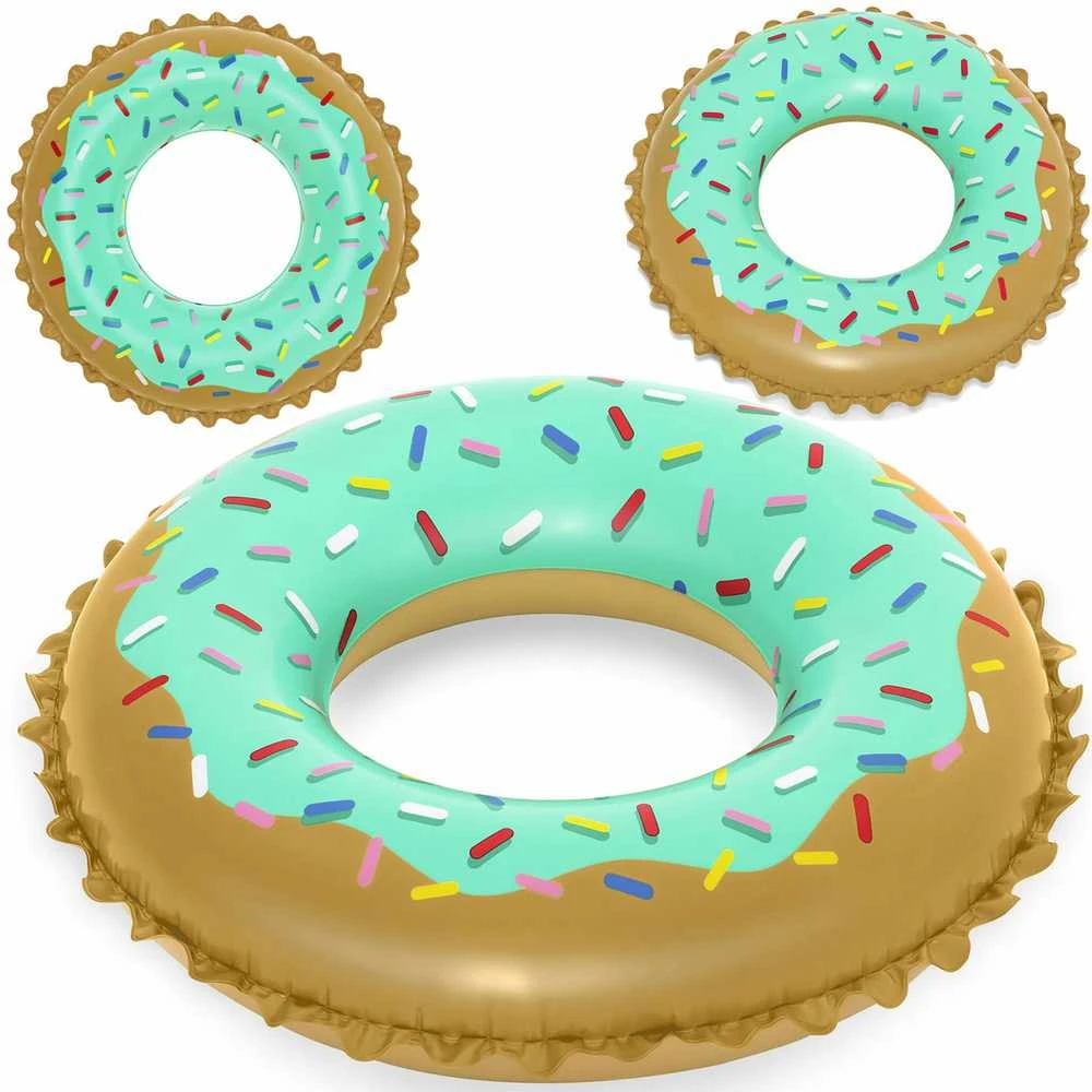Pripučiamas ratas Bestway Donut 36300, rudas/žalias, 910 mm