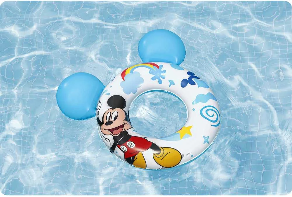 Pripučiamas ratas Bestway Mickey 9102, baltas, 760 mm