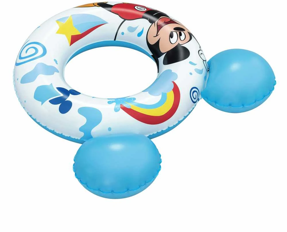 Pripučiamas ratas Bestway Mickey 9102, baltas, 760 mm