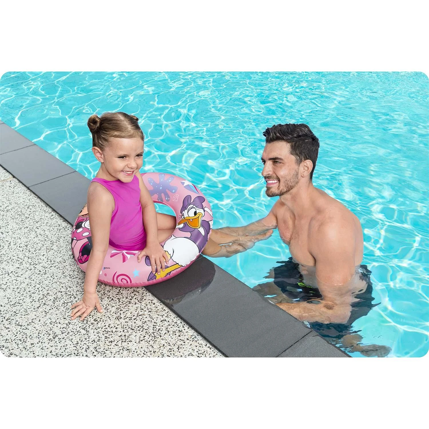 Bestway plaukimo ratas 56 cm Minnie Mouse