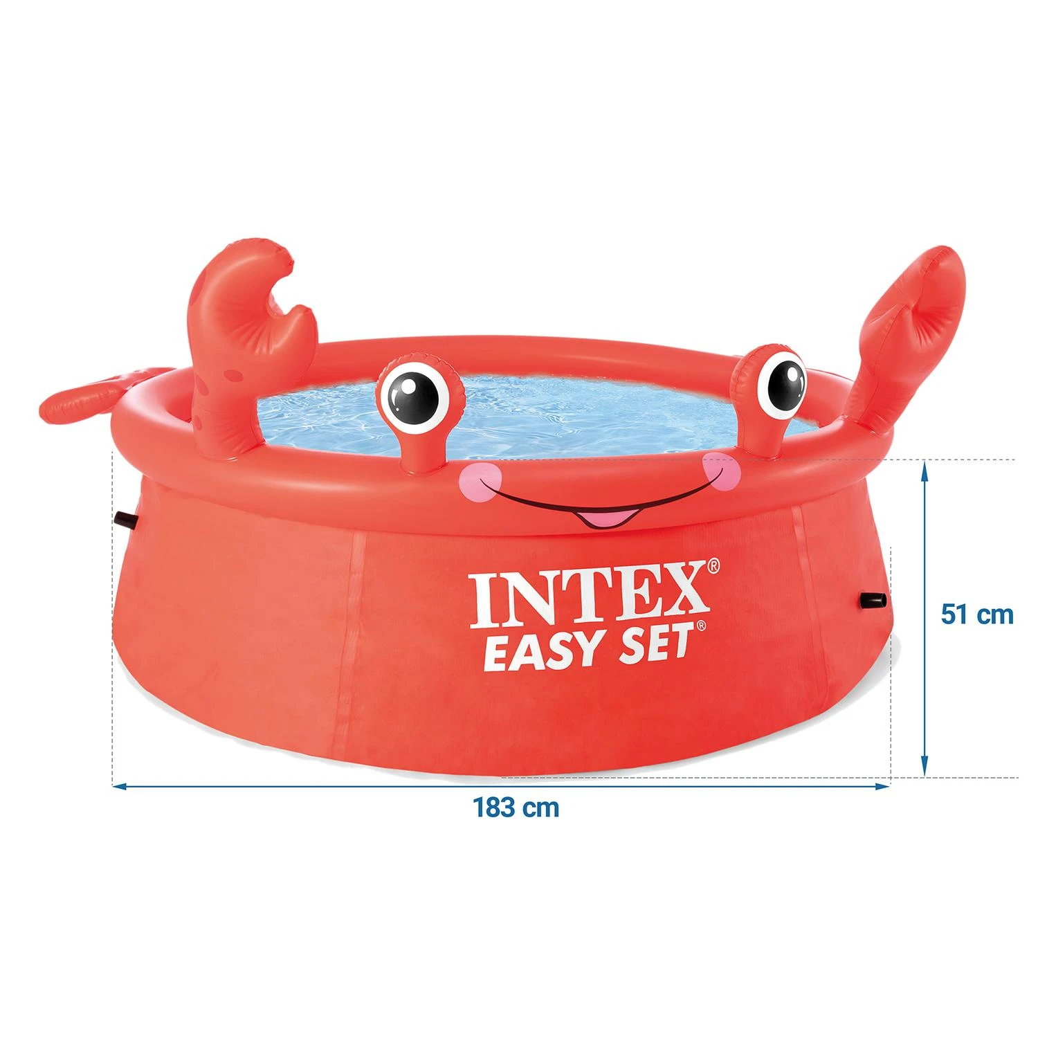 Amo Toys Intex | Happy Crab Easy Set Pool