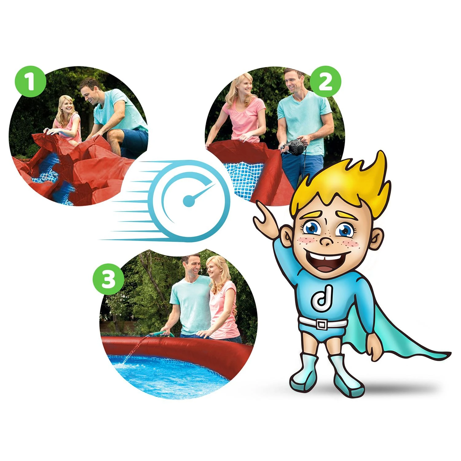 Amo Toys Intex | Happy Crab Easy Set Pool