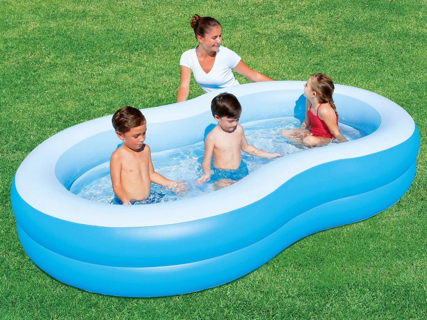 BESTWAY baseinas šeimai Lagūna 262cm x 157cm x 46cm,54117B