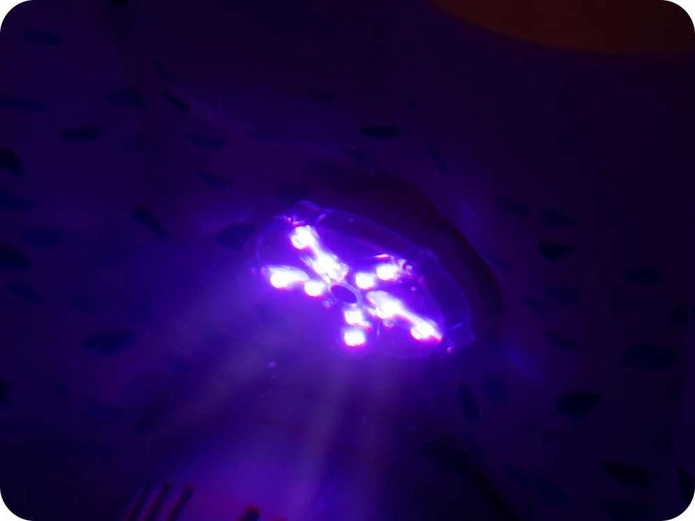 Objektyvas Šviestuvas masažiniams baseinui Bestway Lay-Z-Spa LED, 7 spalvų