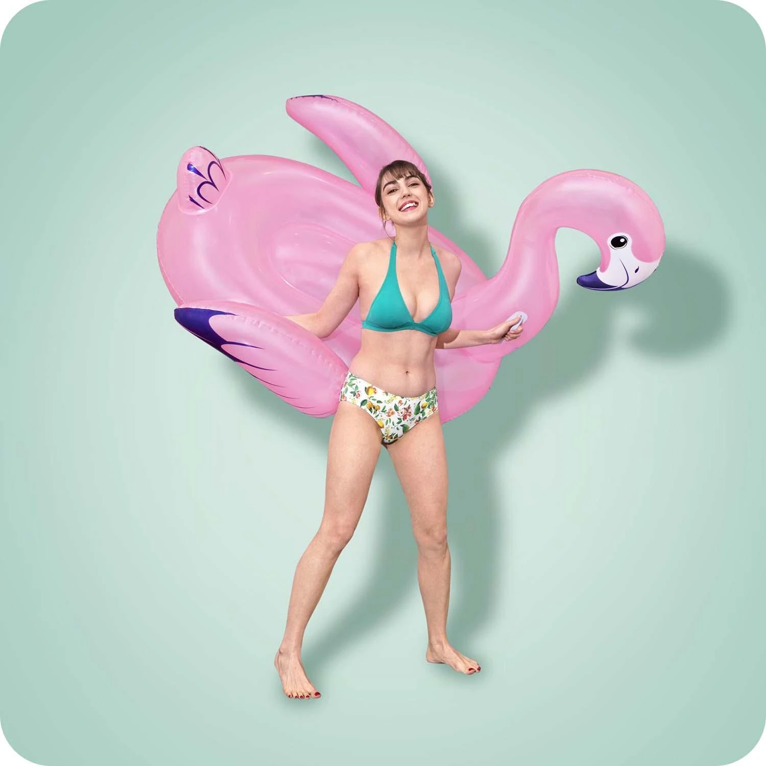 Bestway didelis pripučiamas flamingas 41475