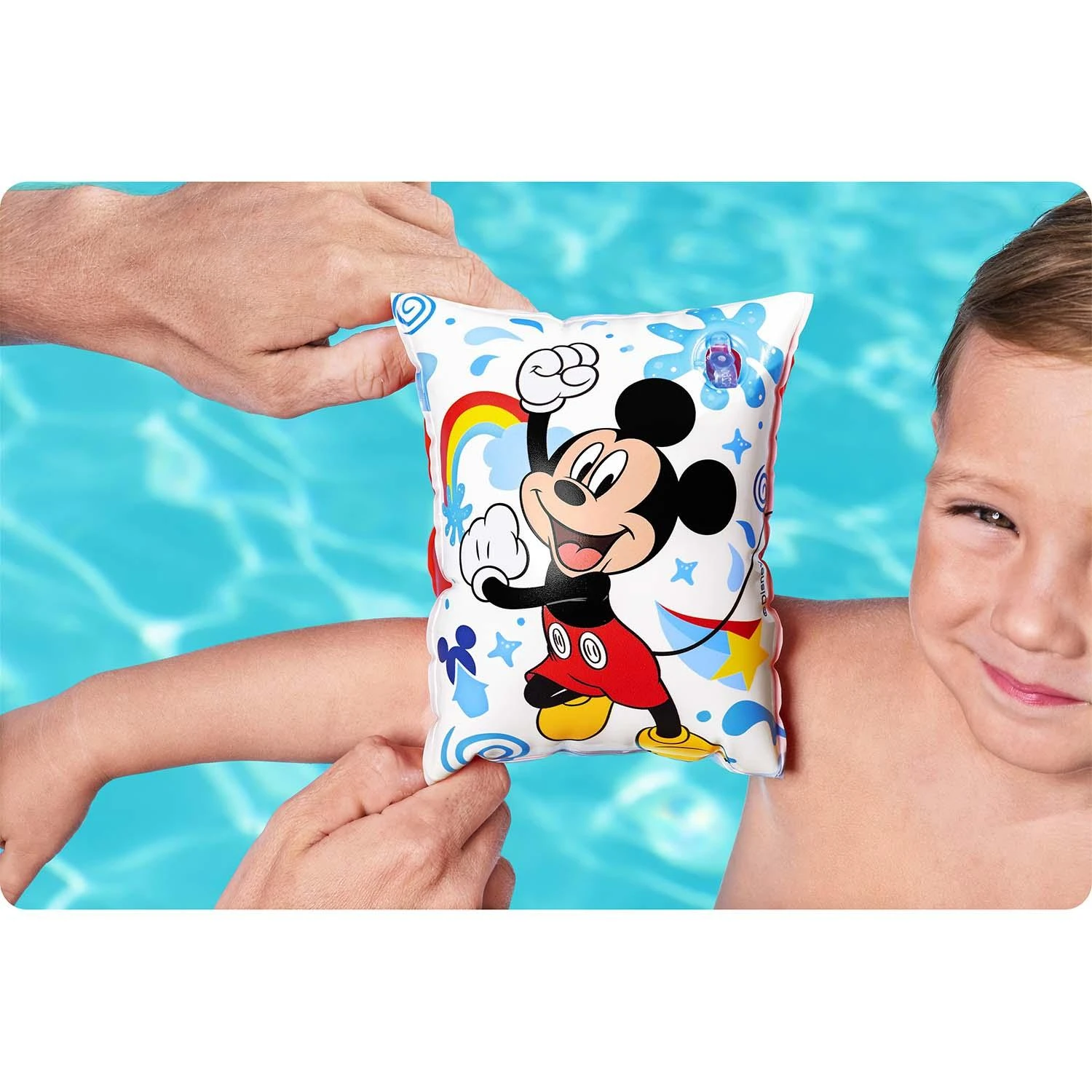 Bestway pripučiamos plaukino pagalvėlės su Mickey Mouse