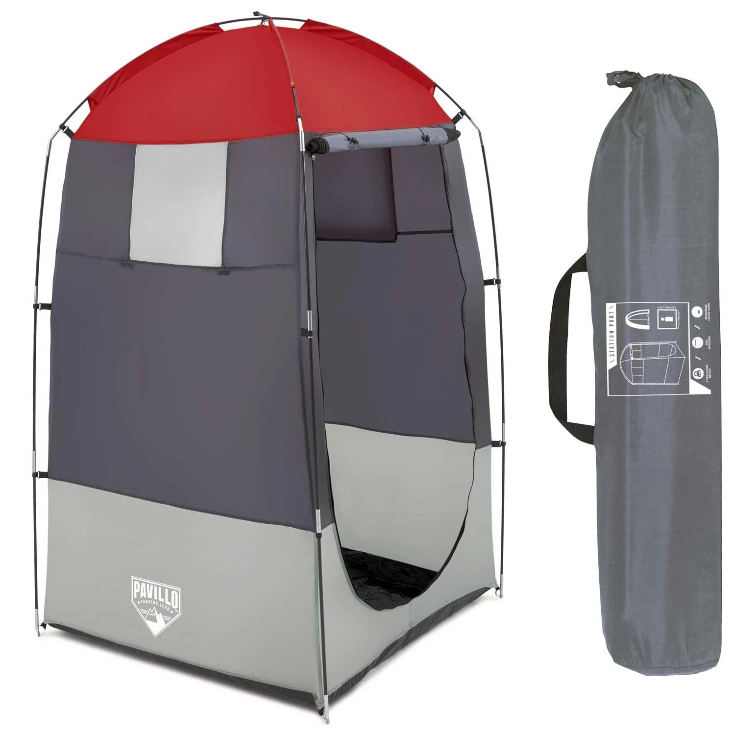 Bestway persirengimo kambario palapinė 110x190cm 68002