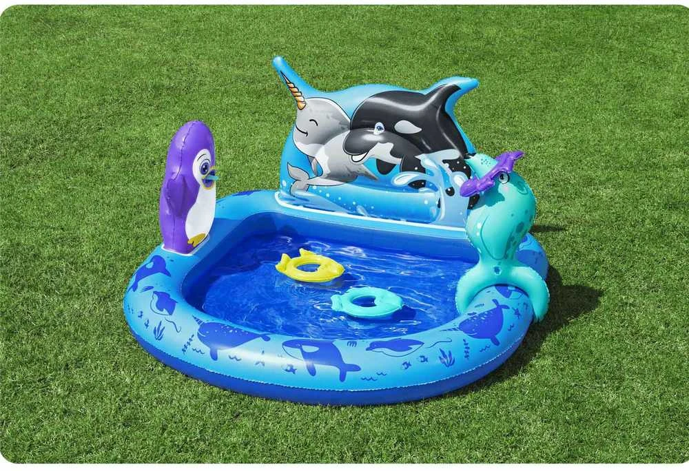 Pripučiamas baseinas BESTWAY POLAR PALS, 34 x 131 x 73 cm