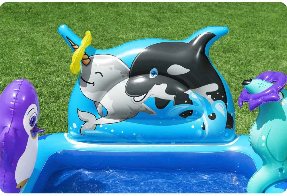 Pripučiamas baseinas BESTWAY POLAR PALS, 34 x 131 x 73 cm