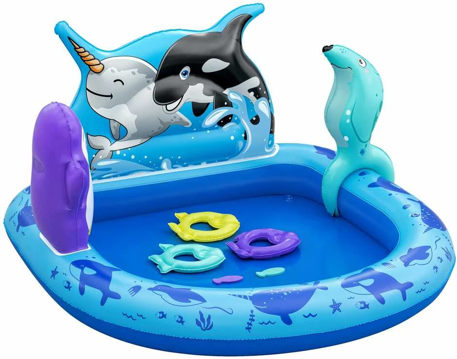 Pripučiamas baseinas BESTWAY POLAR PALS, 34 x 131 x 73 cm