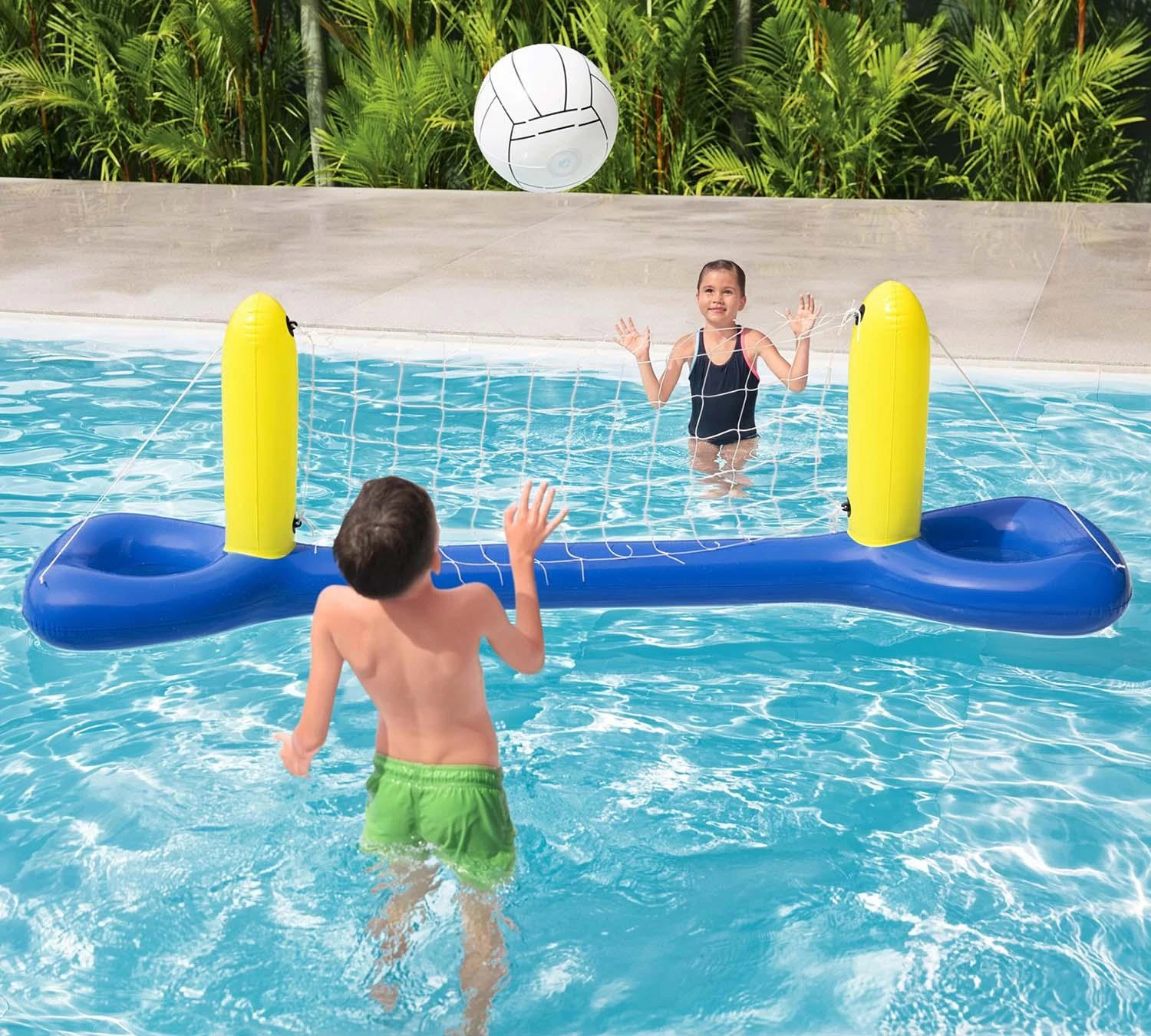 BESTWAY pripučiamas tinklinio rinkinys 2.44m x 64cm, 52133