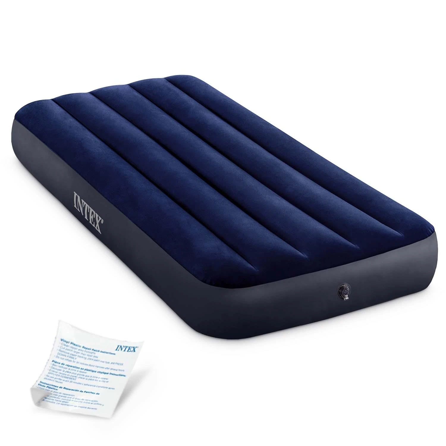 Pripučiamas čiužinys INTEX Jr.Twin Dura-Beam, Classic Downy Airbed 76cm x 1.91m x 25cm