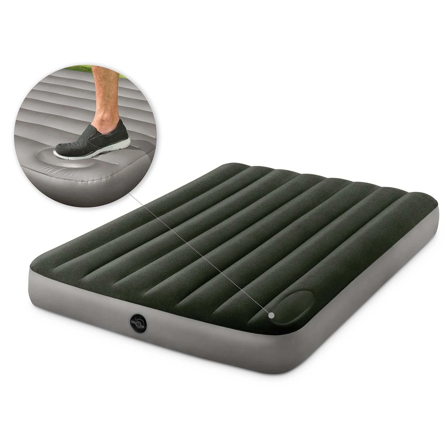Pripučiamas čiužinys INTEX Downy 191x137x25cm