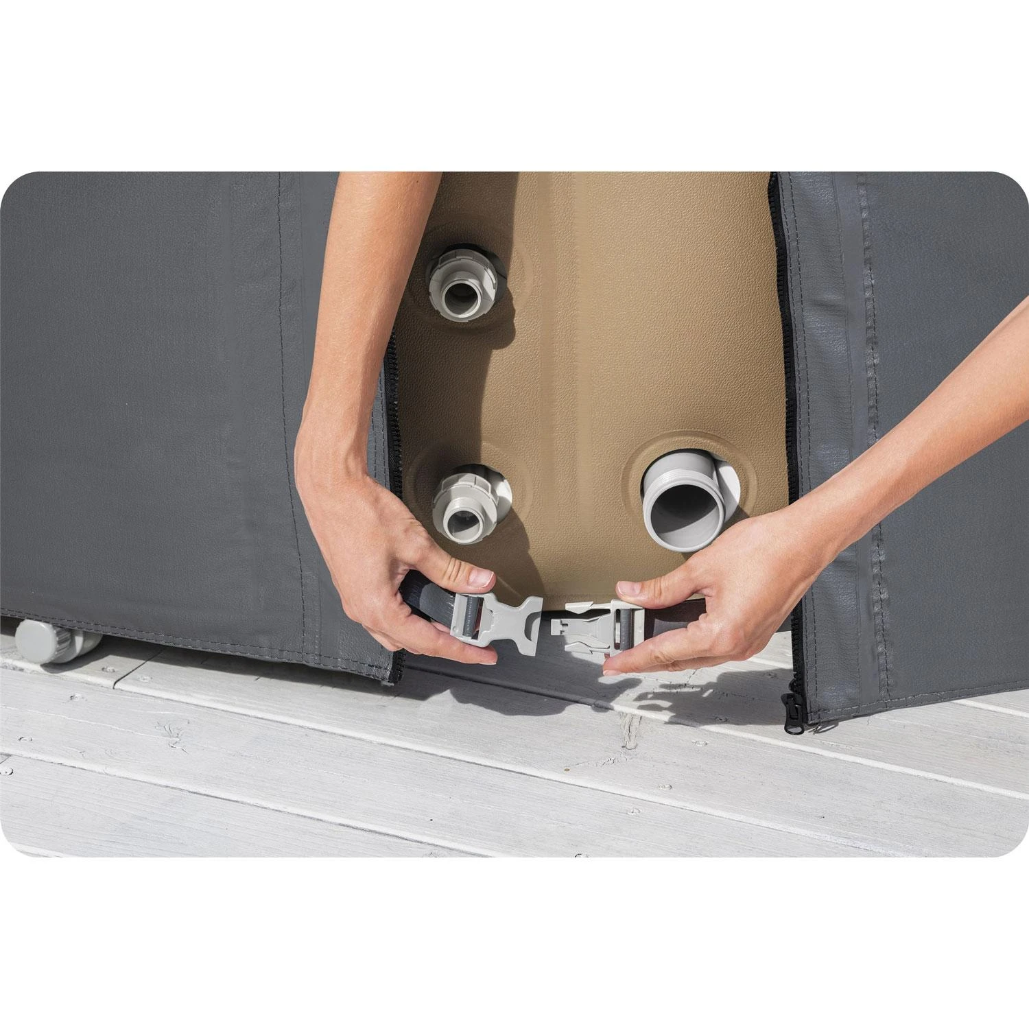 "Bestway ENEGYSENSE" šiluminis užvalkalas "Lay-Z-Spa" 196cm 60318