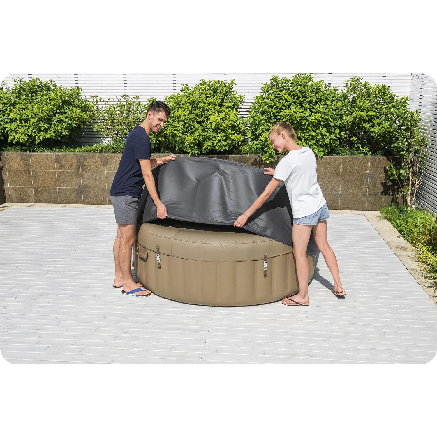 "Bestway ENEGYSENSE" šiluminis užvalkalas "Lay-Z-Spa" 196cm 60318