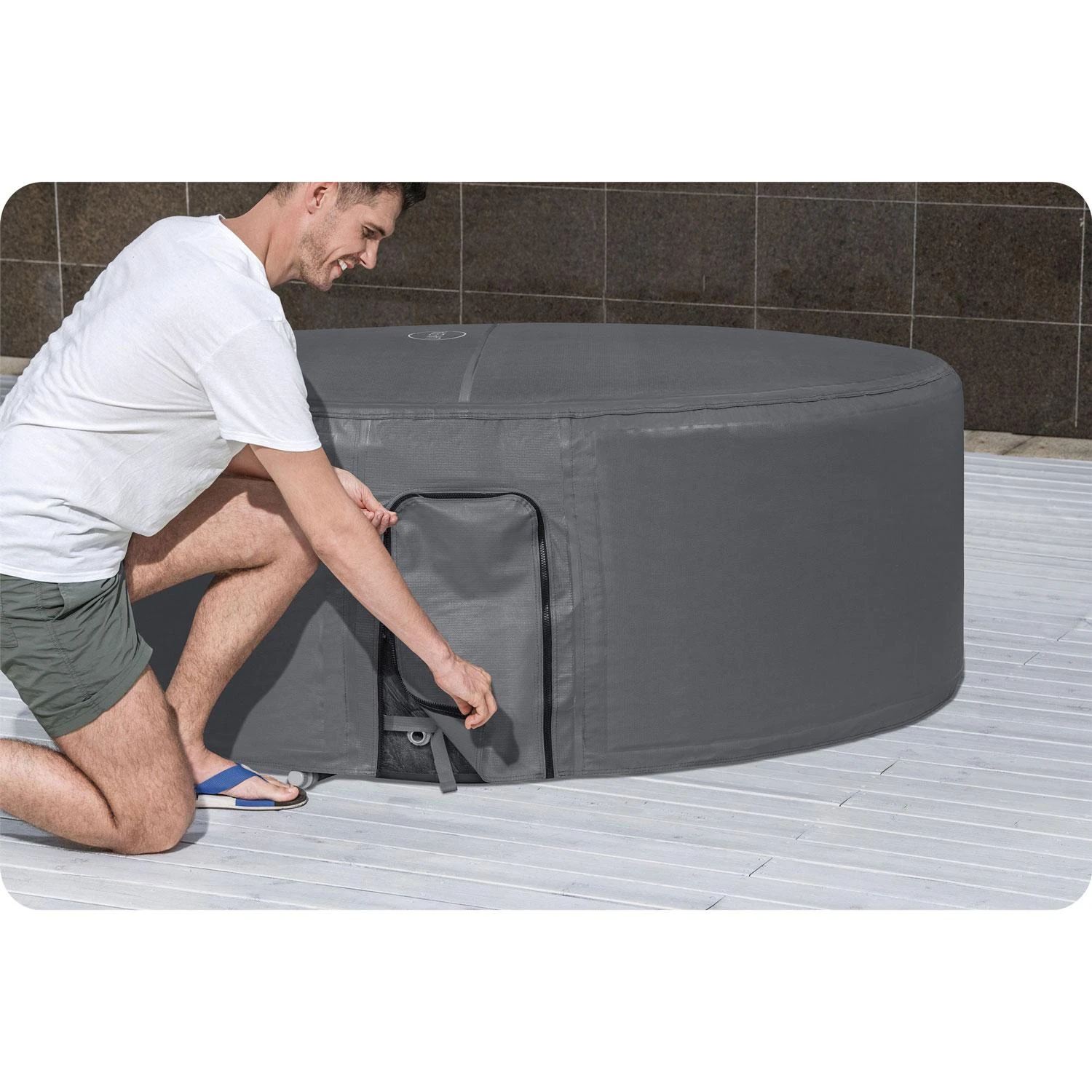 Bestway Šiluminis uždangalas Lay-Z-Spa ENEGYSENSE uždangalui 180 x 66 cm 60317