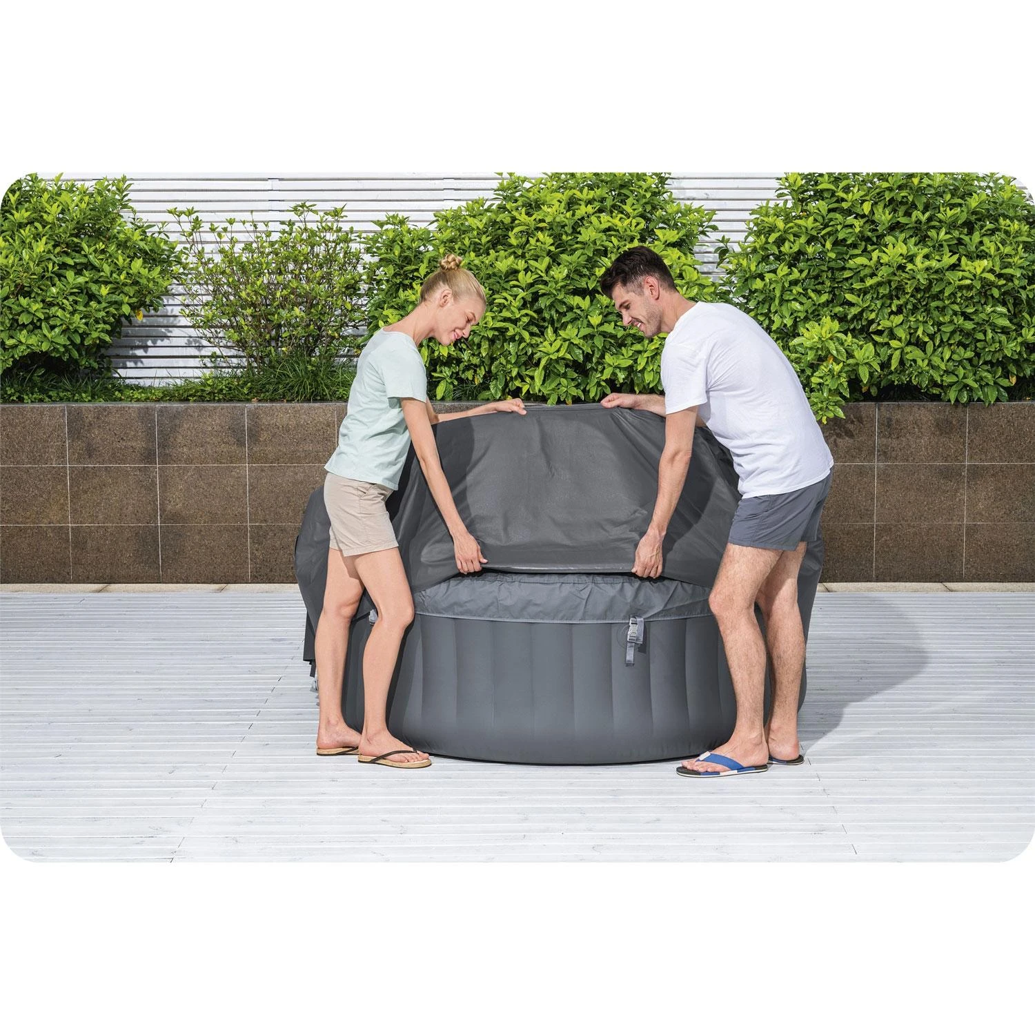 Bestway Šiluminis uždangalas Lay-Z-Spa ENEGYSENSE uždangalui 180 x 66 cm 60317
