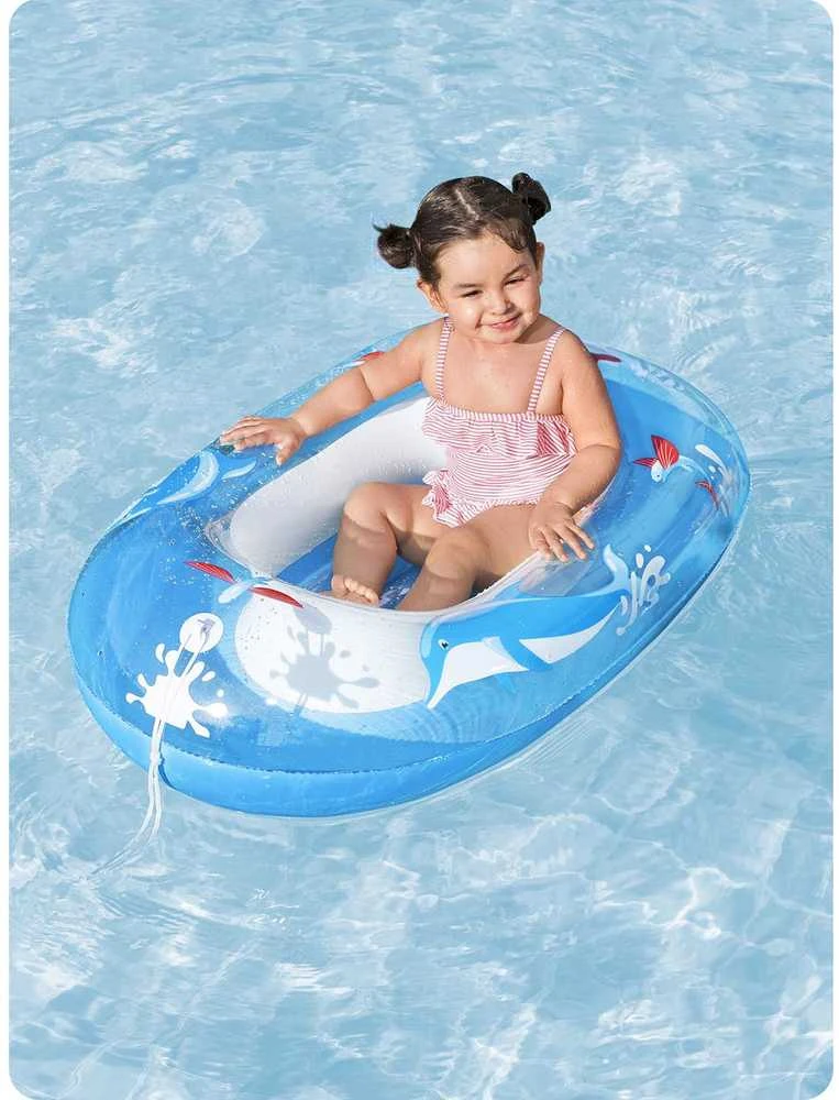 Paplūdimio pontonas delfinui plaukioti 102 x 69 cm Bestway 34037