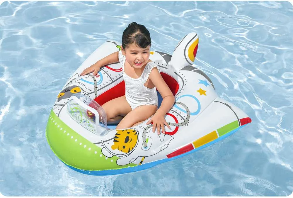 Kosminio laivo paplūdimio plaustas 104 x 99 cm Bestway 34178