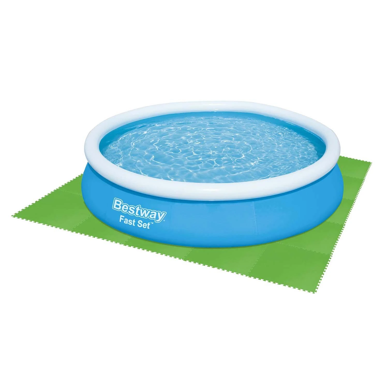 Bestway Flowclear Grindų apsaugos, 9vnt., žalios spalvos, 5,47m²