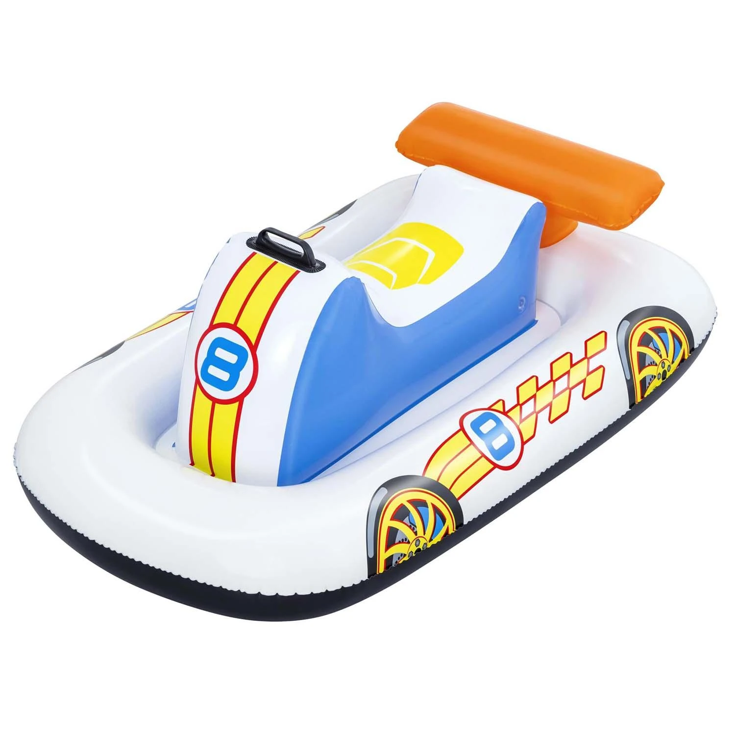 BESTWAY Pripučiamas sportinis automobilis 110x75cm.