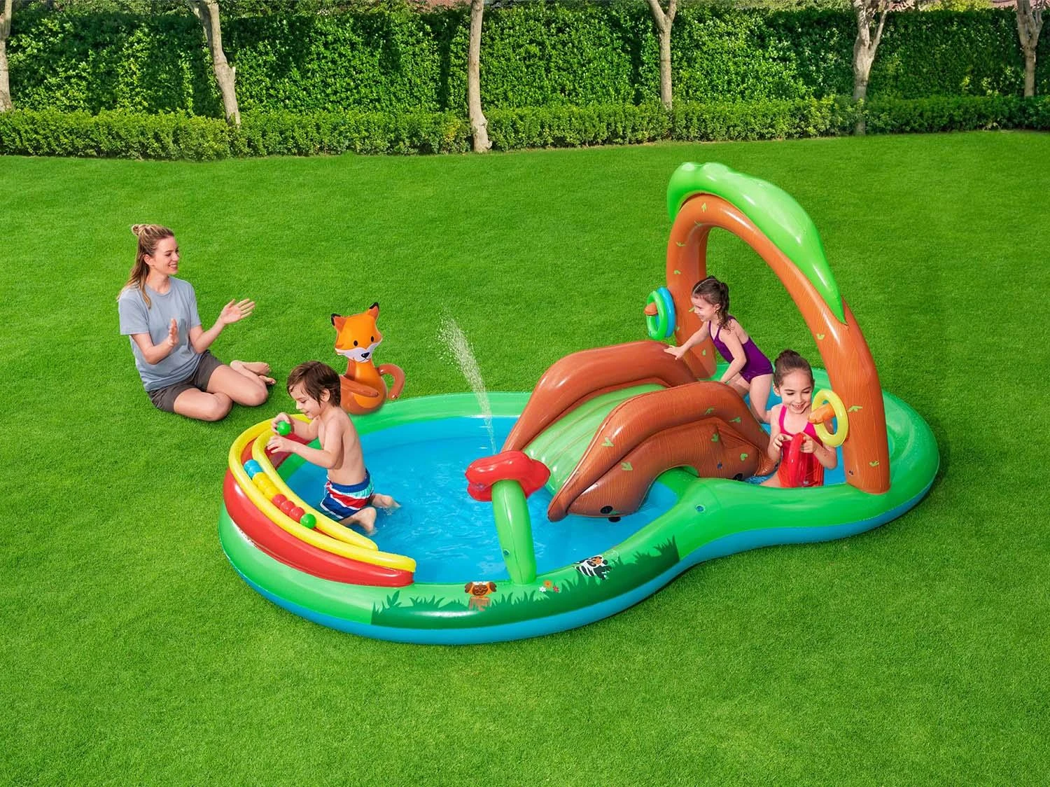 Bestway 53093 pripučiama žaidimų aikštelė - baseinas