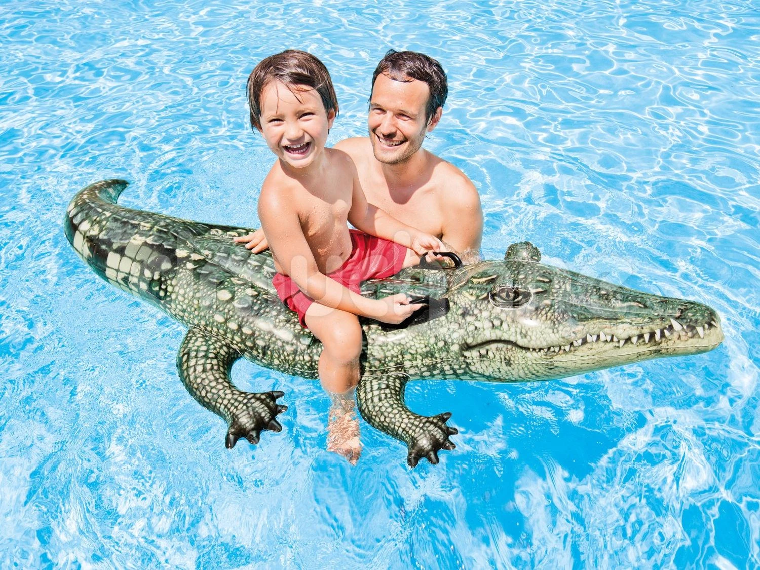 Intex Ride Ant plaukimo lentos Realistinis Gator Amžius 3+, 170 x 86 cm