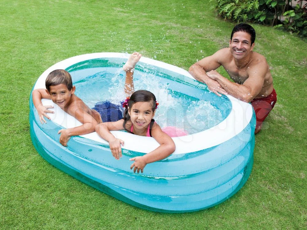 Pripučiamas baseinas INTEX My Sea Friends Pool 163x107x46cm