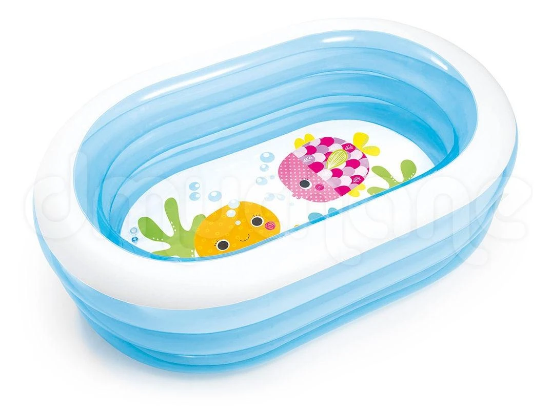 Pripučiamas baseinas INTEX My Sea Friends Pool 163x107x46cm
