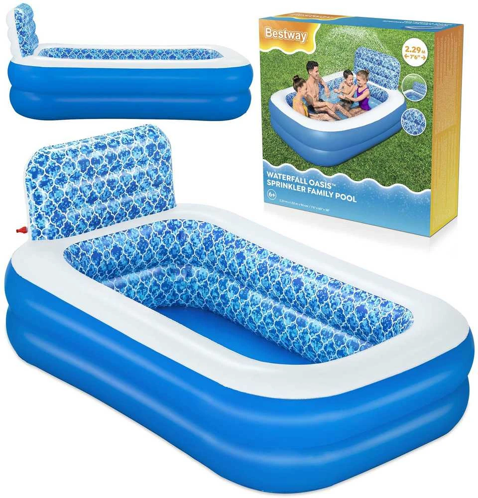 "Bestway Waterfall Oasis" baseinas su vandens purkštuvu