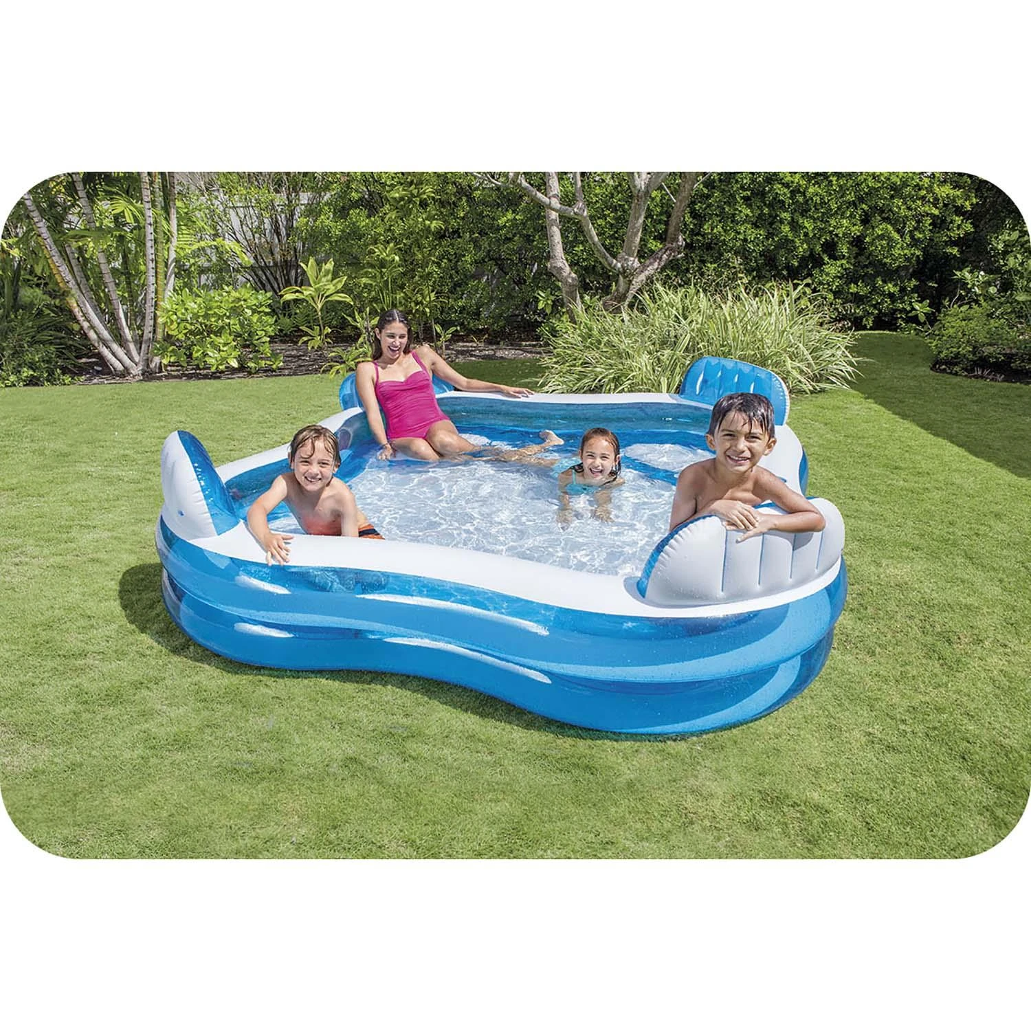 Intex Pripučiamas baseinas Swim Center Family Lounge, 56475NP