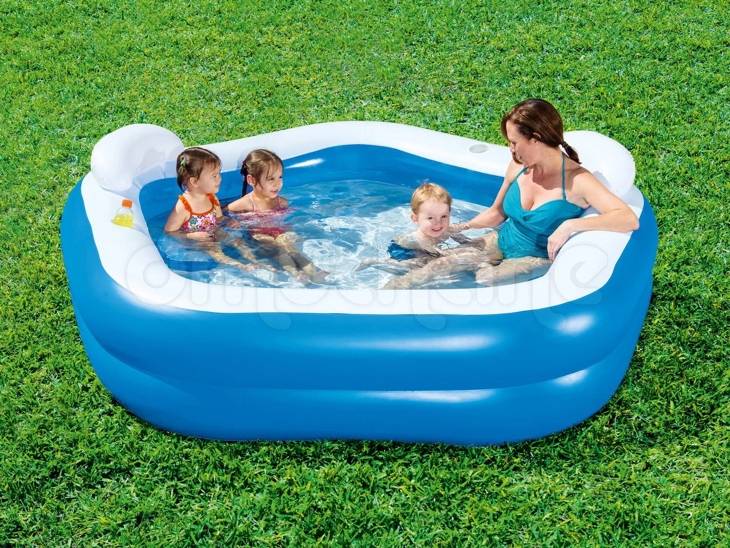 Bestway Family Fun Pripučiamas baseinas, 213x206x69cm