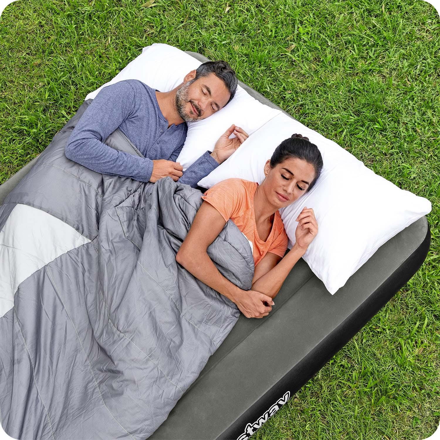 Pripučiamas čiužinys 191x137x25 cm dvigubas Bestway 6713M