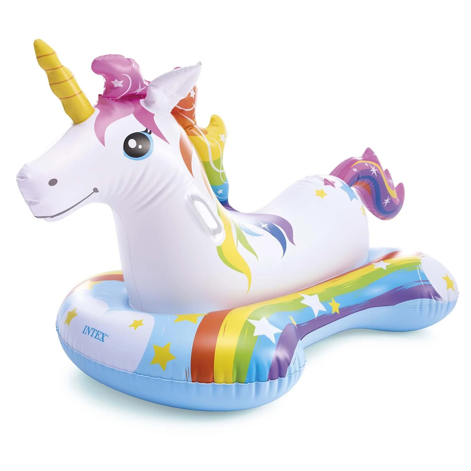 Intex Unicorn Ride-on Pripučiamas plaustas, 163x86cm