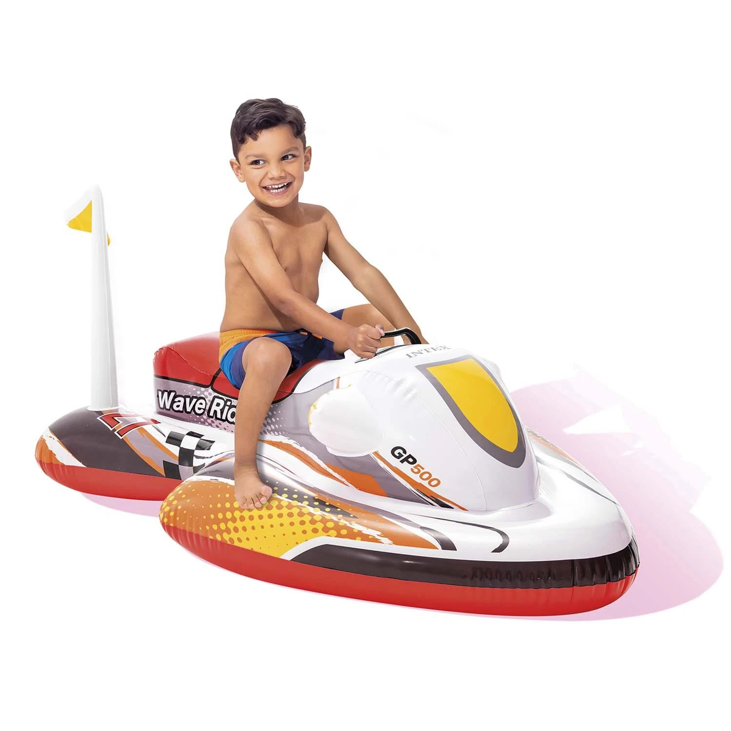 Daugiaspalvis „Intex Wave Rider Ride-On“, 117 x 77 cm, 3 ir vyresni